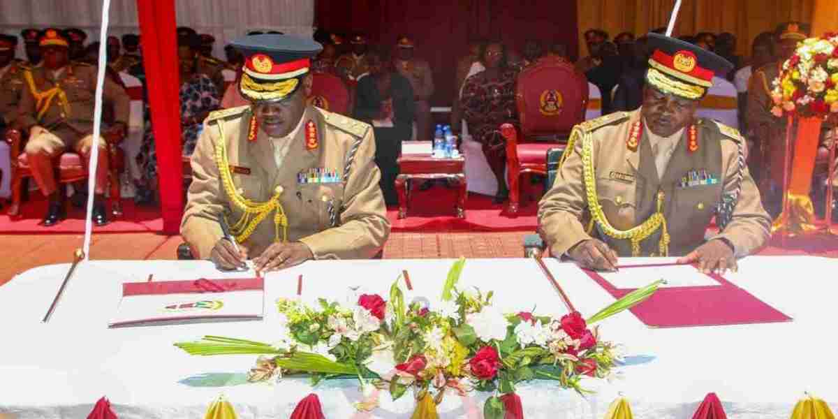 CHANGE OF GUARD IN THE KENYA ARMY
