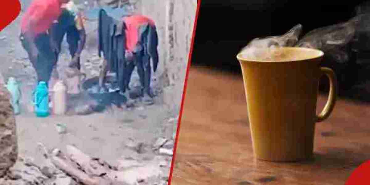 Video of Hawkers Preparing Coffee Sold on Nairobi Streets Sparks Reactions