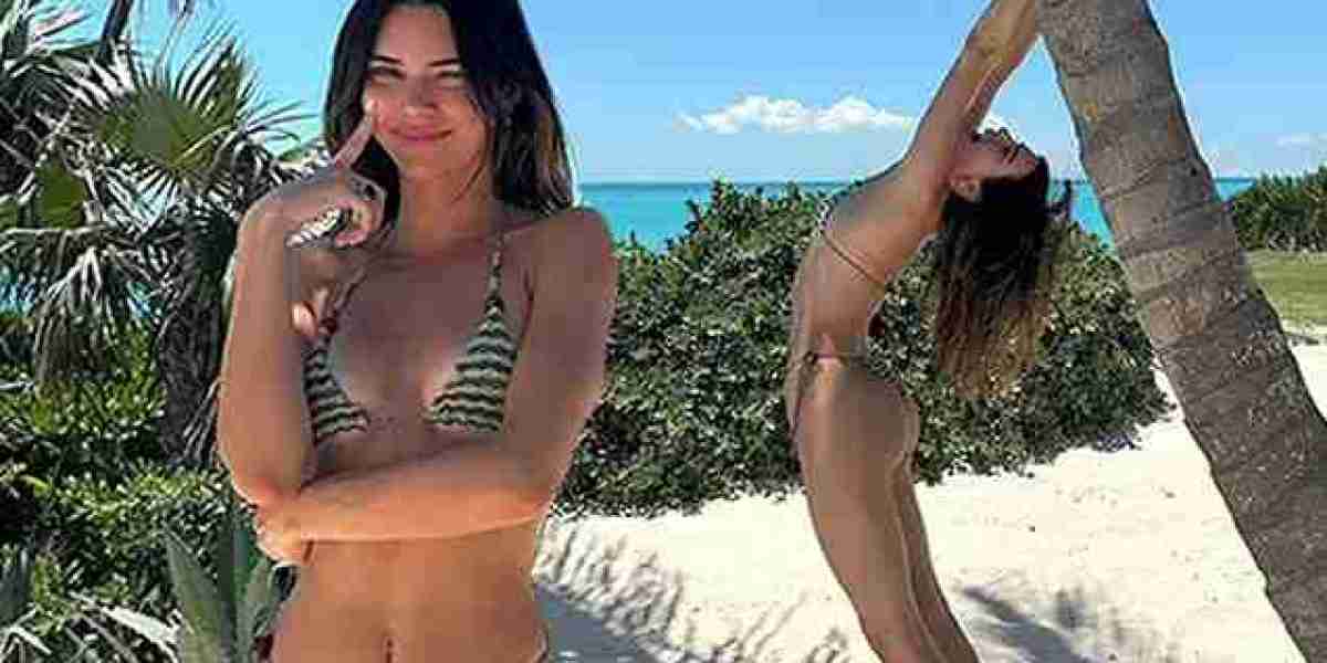 Beach babe! Kendall Jenner shows off her incredible bikini body amid reports she sees 'long-term potential' wi