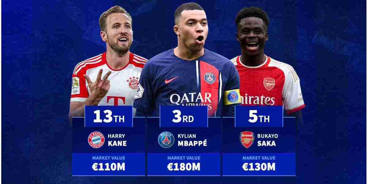 Mbappé 3rd and Saka 5th - The top 20 most valuable players in the world