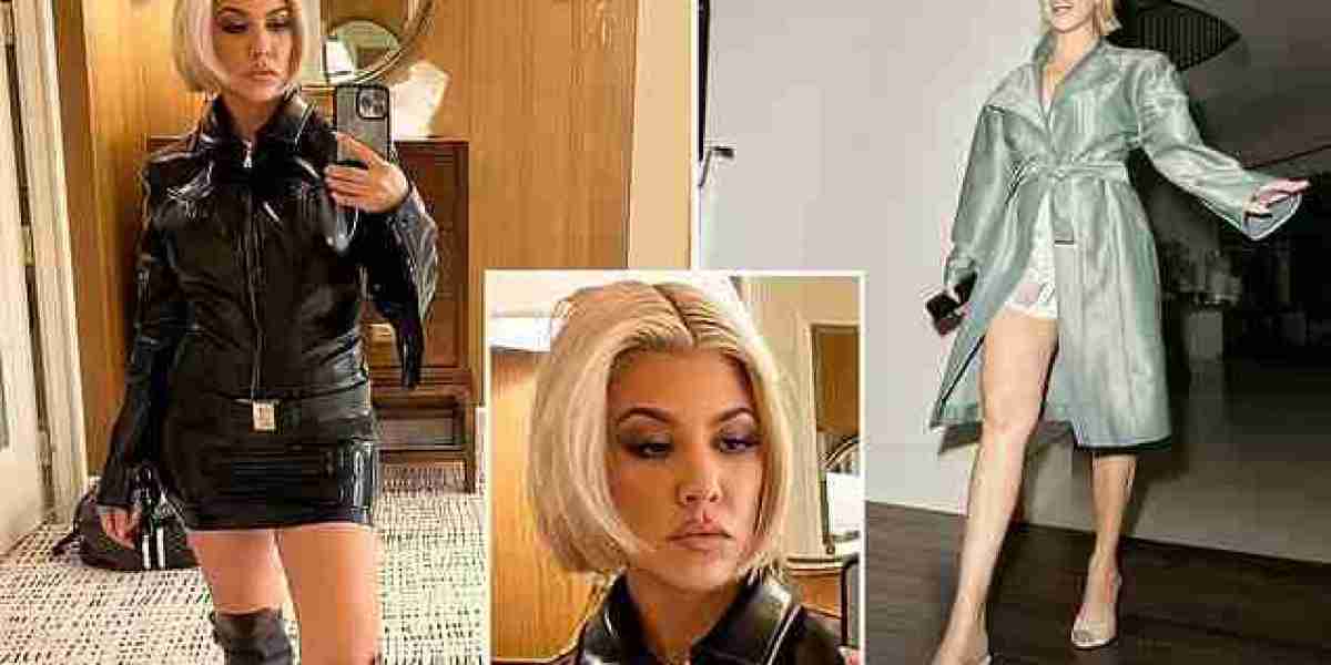 Kourtney Kardashian shares glamorous blonde throwback snaps as she reminisces on dramatic look: 'Hi from lost blond