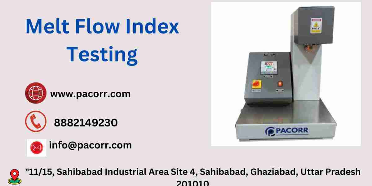 From Raw Material to Finished Product: How Melt Flow Index Testers Ensure Consistency and Quality in Polymer Manufacturi